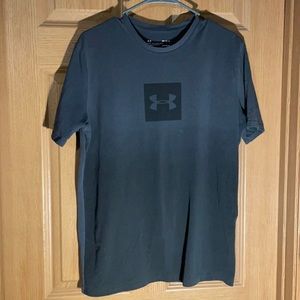 Men’s grey color fading shirt